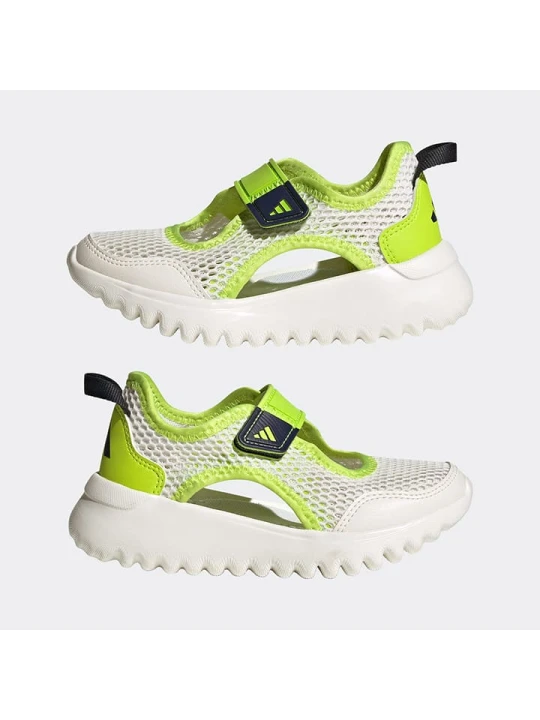 Zdjęcie produktu adidas Półsandały "SUMMERFLEX" w kolorze zielono-białym rozmiar: 32