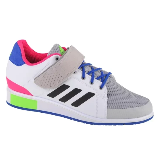 Zdjęcie produktu adidas Power Perfect 3 GZ1476, Męskie, Białe, buty na siłownię, tkanina, rozmiar: 42 2 / 3