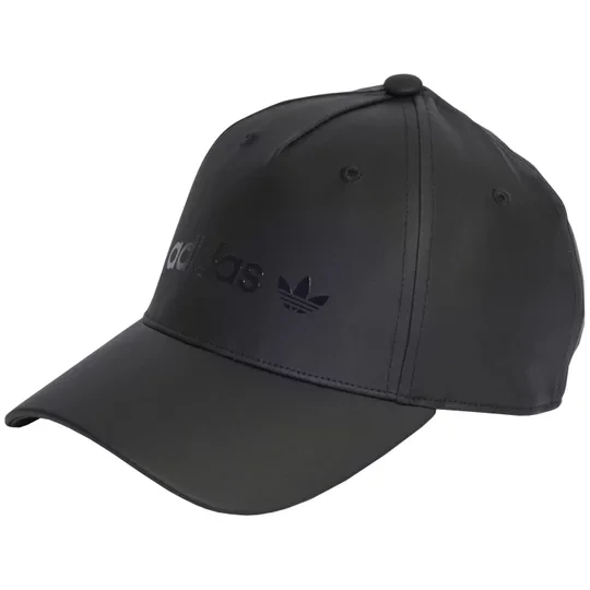 Zdjęcie produktu adidas Satin Baseball Cap IB9050, Unisex, Czarne, czapki z daszkiem, bawełna, rozmiar: OSFM adidas Originals