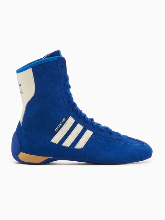 Zdjęcie produktu adidas Skórzane buty sportowe "Rasant" w kolorze granatowym rozmiar: 42 2 / 3