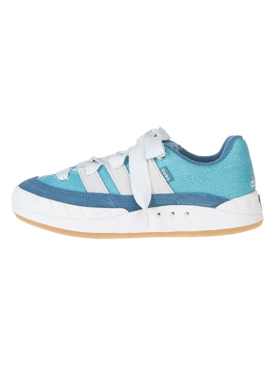 Zdjęcie produktu adidas Skórzane sneakersy "Adimatic" w kolorze błękitnym rozmiar: 40