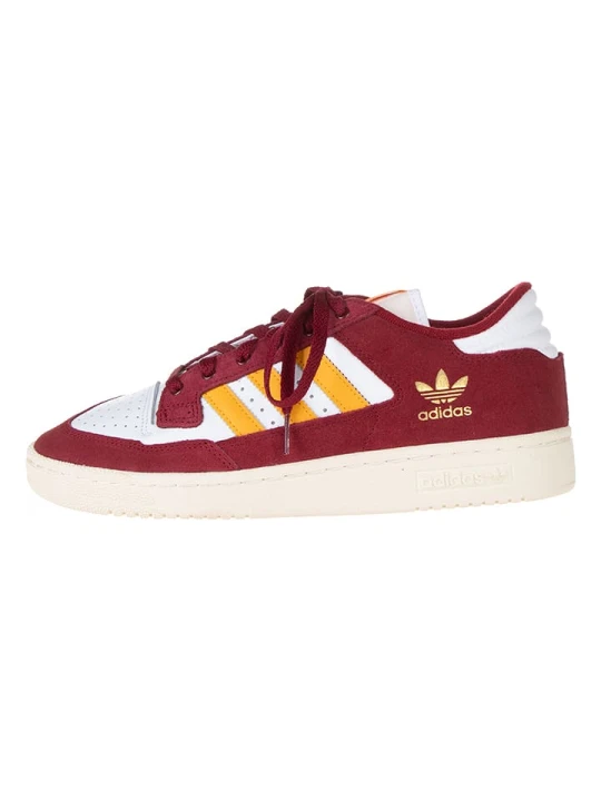 Zdjęcie produktu adidas Skórzane sneakersy "Centennial 85" w kolorze bordowo-biało-żółtym rozmiar: 40 2 / 3