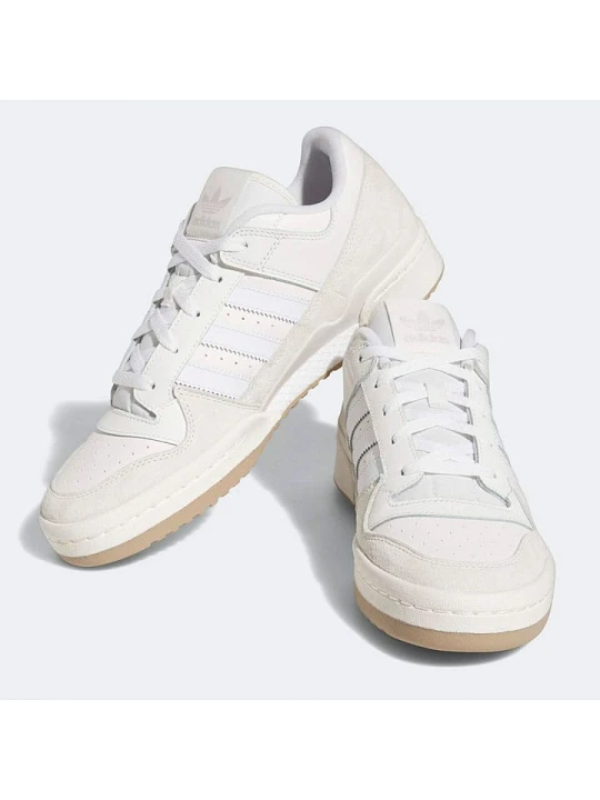 Zdjęcie produktu adidas Skórzane sneakersy "Forum Low" w kolorze kremowym rozmiar: 38