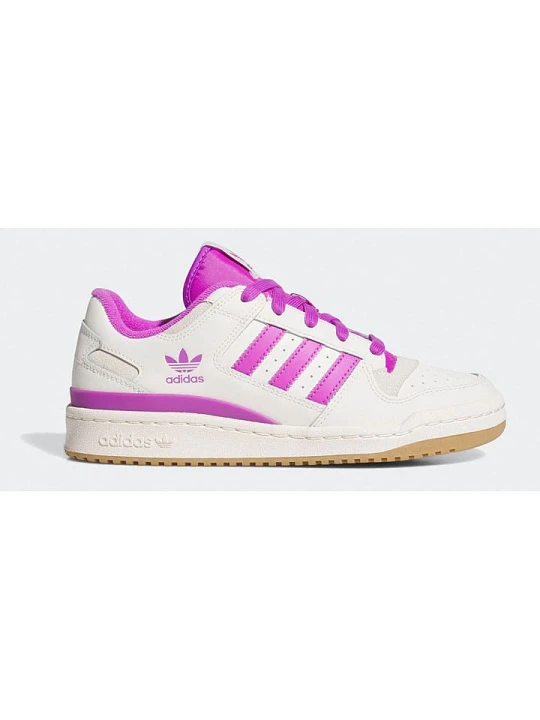 Zdjęcie produktu adidas Skórzane sneakersy "Forum" w kolorze biało-fioletowym rozmiar: 38