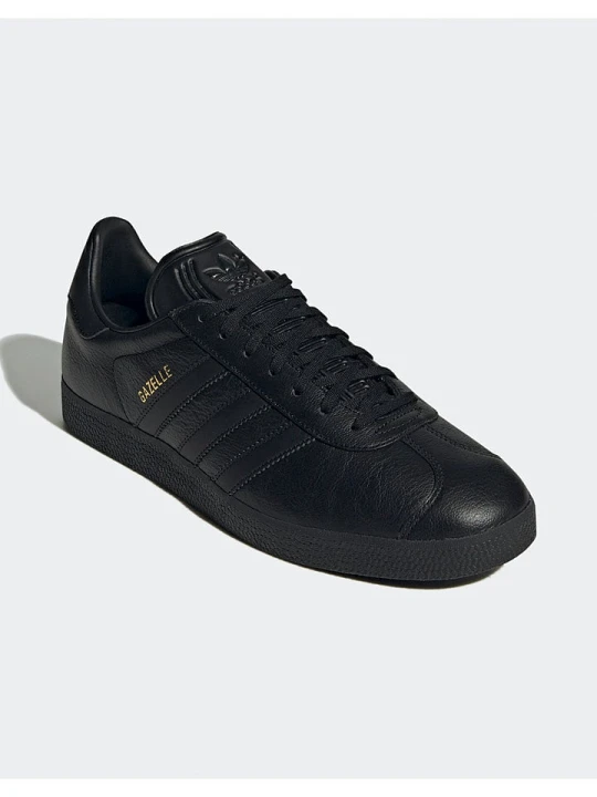 Zdjęcie produktu adidas Skórzane sneakersy "Gazelle" w kolorze czarnym rozmiar: 37