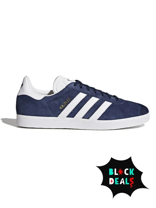 Zdjęcie produktu adidas Skórzane sneakersy "Gazelle" w kolorze granatowo-białym rozmiar: 40