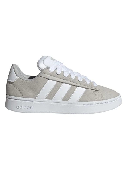 Zdjęcie produktu adidas Skórzane sneakersy "Grand Court Alpha" w kolorze szaro-białym rozmiar: 42, 5