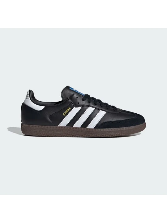 Zdjęcie produktu adidas Skórzane sneakersy "Samba OG" w kolorze czarno-białym rozmiar: 39 1/3