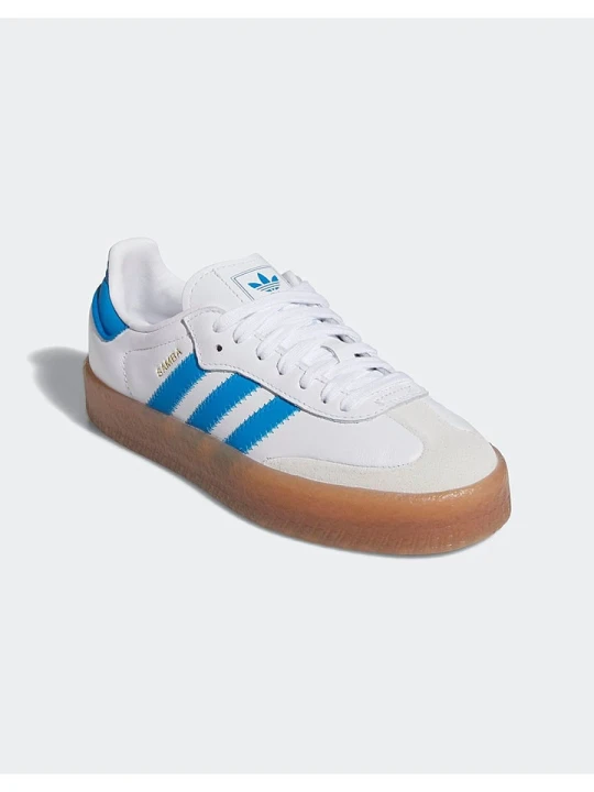 Zdjęcie produktu adidas Skórzane sneakersy "Sambae" w kolorze białym rozmiar: 38