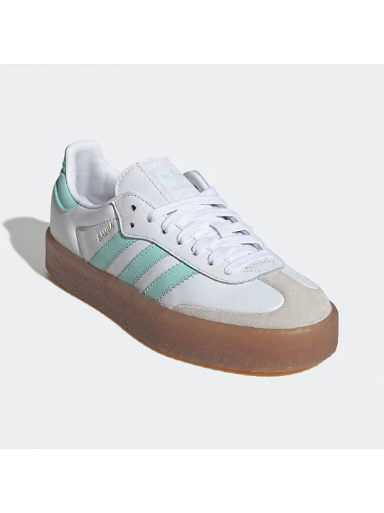 Zdjęcie produktu adidas Skórzane sneakersy "Sambae" w kolorze białym rozmiar: 38