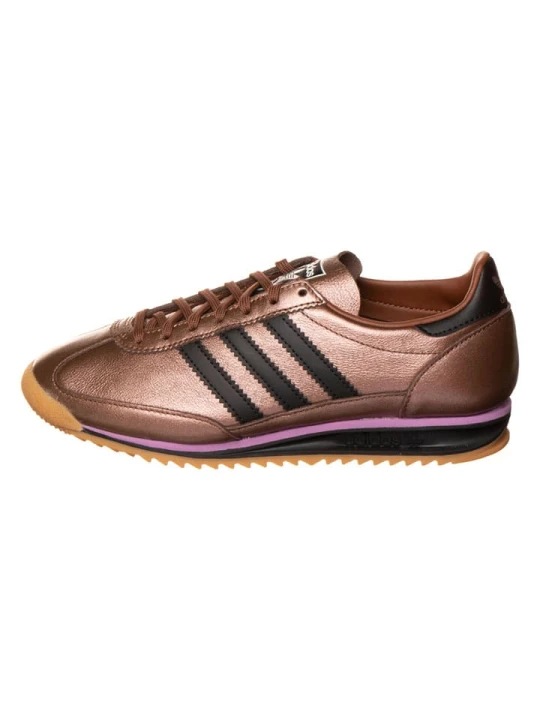 Zdjęcie produktu adidas Skórzane sneakersy "SL 72 OG" w kolorze brązowym rozmiar: 42