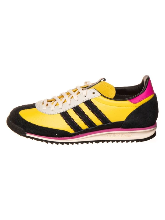 Zdjęcie produktu adidas Skórzane sneakersy "SL 72 OG" w kolorze żółtym rozmiar: 36 2/3