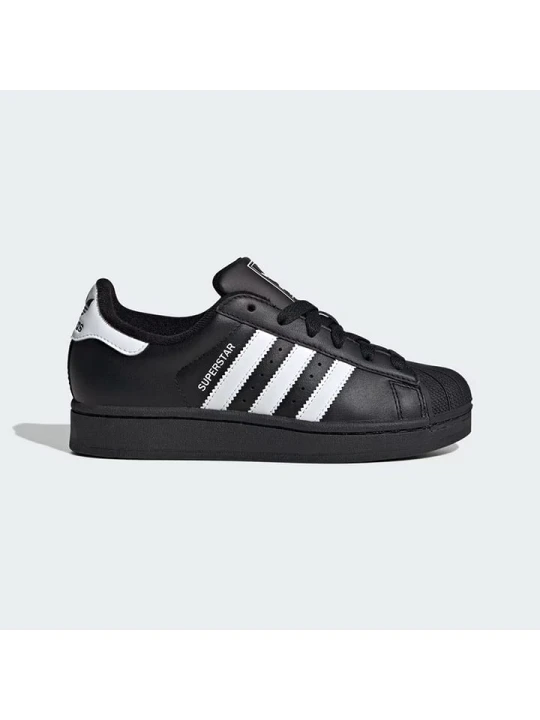 Zdjęcie produktu adidas Skórzane sneakersy "Superstar II" w kolorze czarno-białym rozmiar: 37 1/3