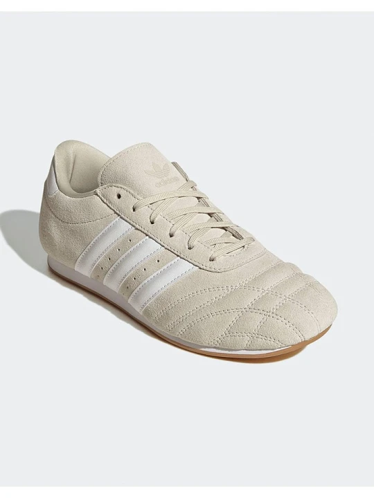 Zdjęcie produktu adidas Skórzane sneakersy "Taekwondo Lace" w kolorze beżowym rozmiar: 38