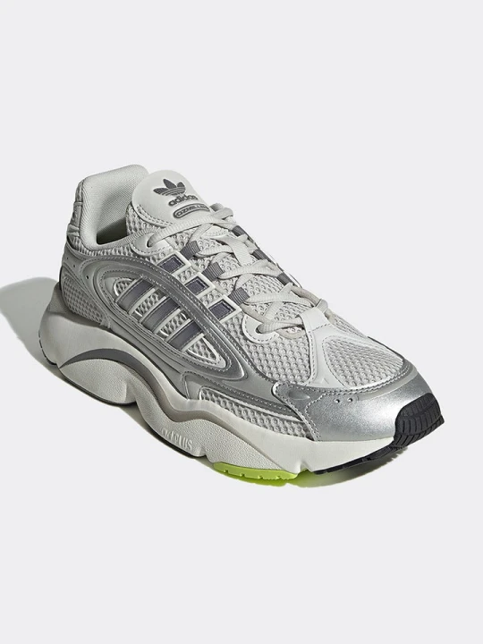 Zdjęcie produktu adidas Skórzane sneakersy w kolorze srebrno-białym rozmiar: 38, 5