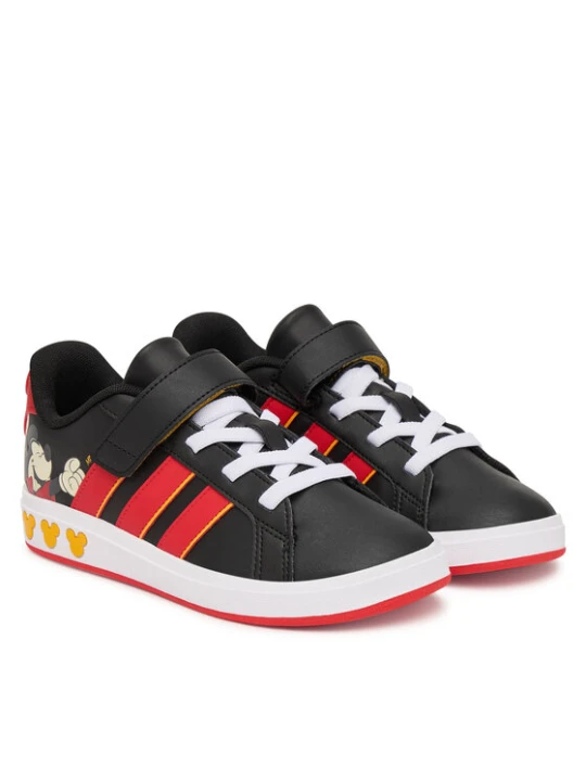 Zdjęcie produktu adidas Sneakersy Adidas Disney Mickey Mouse Grand Court Shoes Kids KI9187 Czarny