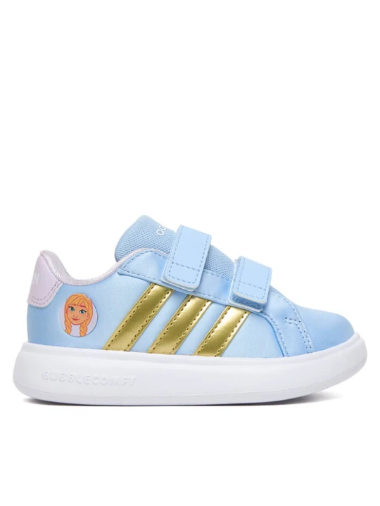 Zdjęcie produktu adidas Sneakersy Disney Frozen Grand Court 3.0 JQ4355 Niebieski jasny