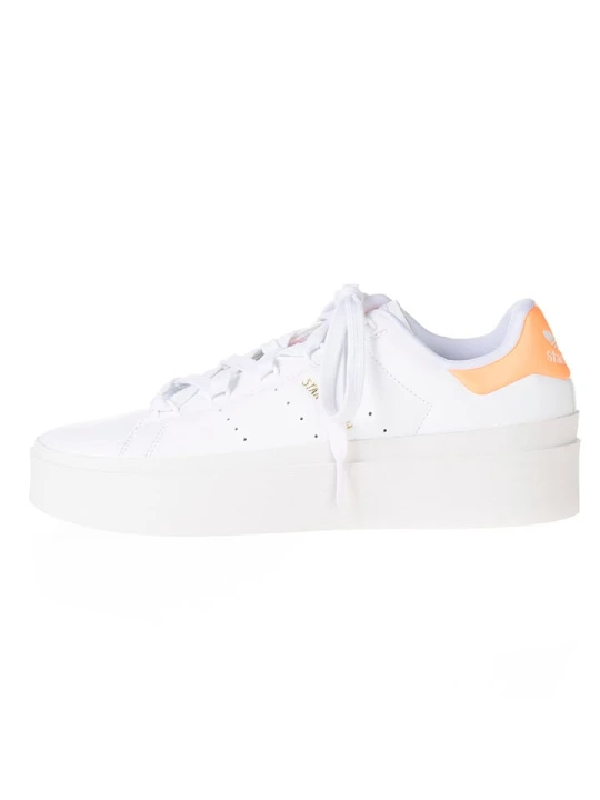 Zdjęcie produktu adidas Sneakersy "Stan Smith Bonega" w kolorze biało-pomarańczowym rozmiar: 37 1 / 3