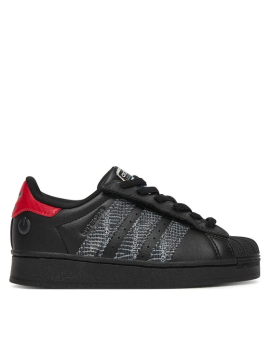 Zdjęcie produktu adidas Sneakersy Superstar Led Lights Comfort Closure Elastic Lace Shoes IH6388 Czarny