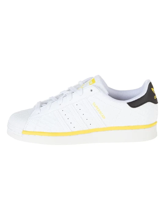 Zdjęcie produktu adidas Sneakersy "Superstar" w kolorze biało-żółtym rozmiar: 39 1 / 3