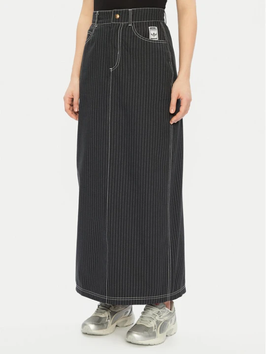 Zdjęcie produktu adidas Spódnica maxi Allover Print JJ3142 Szary Regular Fit