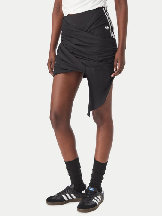 Zdjęcie produktu adidas Spódnica mini Adiluna Season 2 X Jennie Wrap-Around Skirt LD8930 Czarny Regular Fit