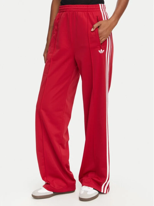 Zdjęcie produktu adidas Spodnie dresowe Firebird Loose Tracksuit KS4670 Czerwony Loose Fit