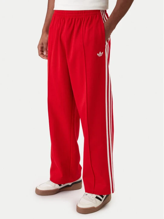 Zdjęcie produktu adidas Spodnie dresowe adicolor KE3498 Czerwony Loose Fit