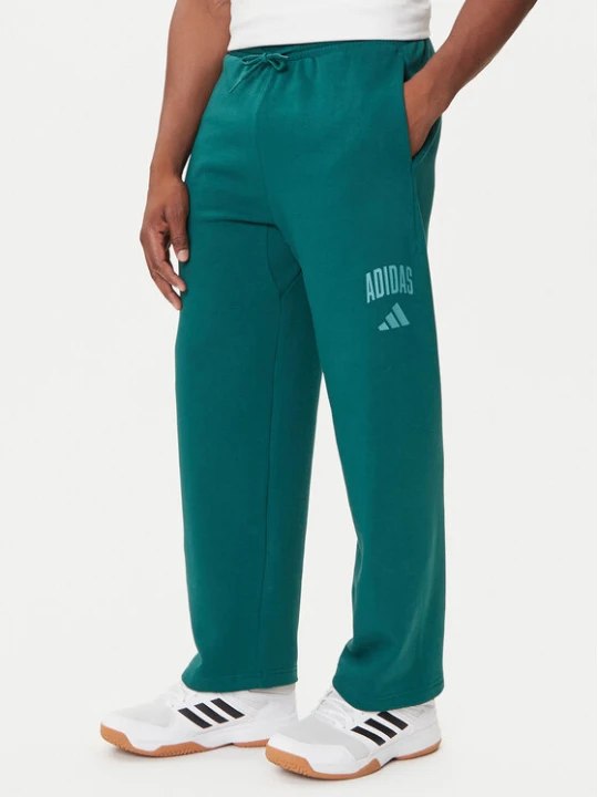 Zdjęcie produktu adidas Spodnie dresowe Collegiate JM9178 Zielony Regular Fit