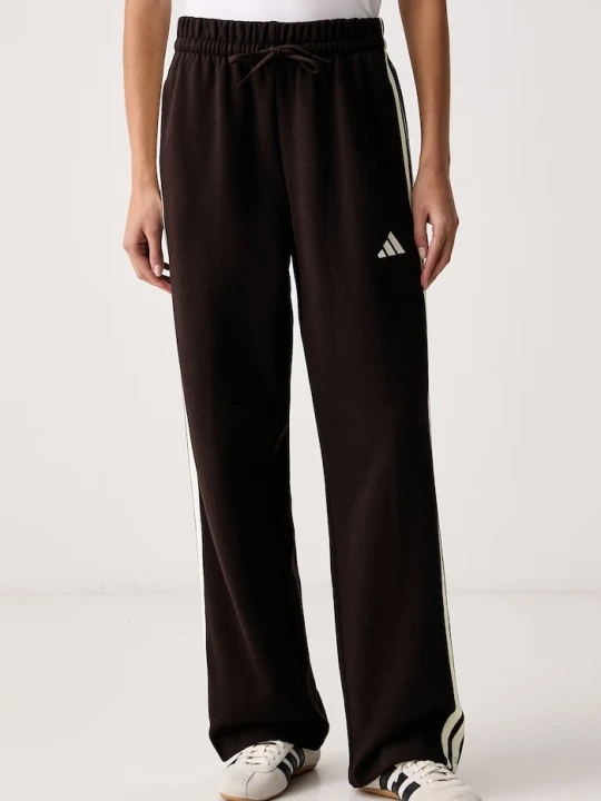 Zdjęcie produktu adidas spodnie dresowe damskie z bawełną Essentials brązowy