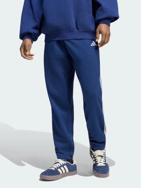 Zdjęcie produktu adidas Spodnie dresowe Essentials 3-Stripes French Terry KY4197 Niebieski Regular Fit