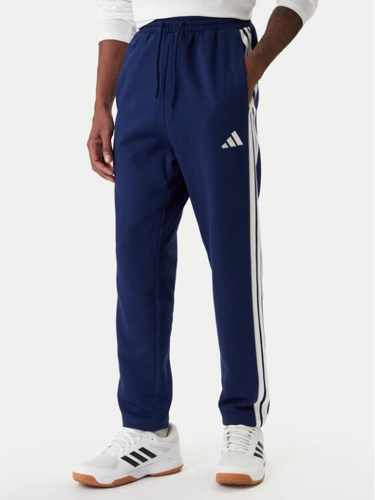 Zdjęcie produktu adidas Spodnie dresowe Essentials 3-Stripes JE6334 Granatowy Regular Fit