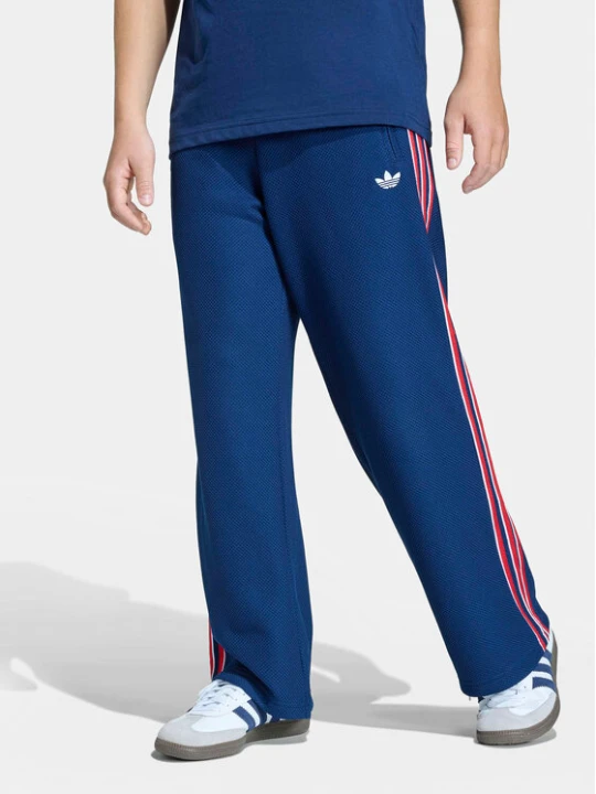 Zdjęcie produktu adidas Spodnie dresowe Firebird Double Knit KD7825 Granatowy Loose Fit