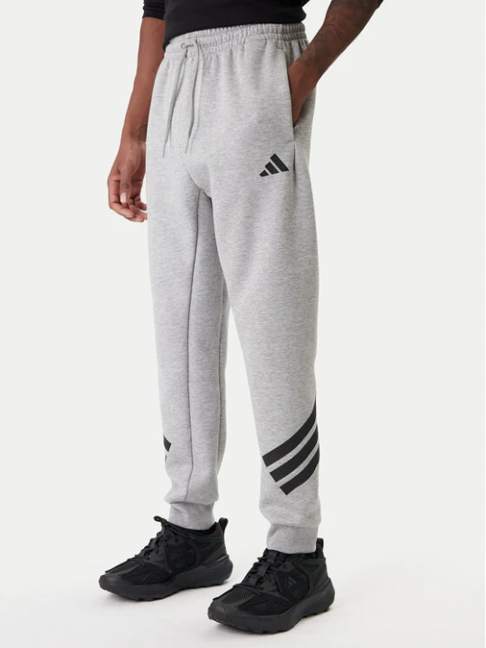 Zdjęcie produktu adidas Spodnie dresowe Future Icons 3-Stripes JD4867 Szary Regular Fit