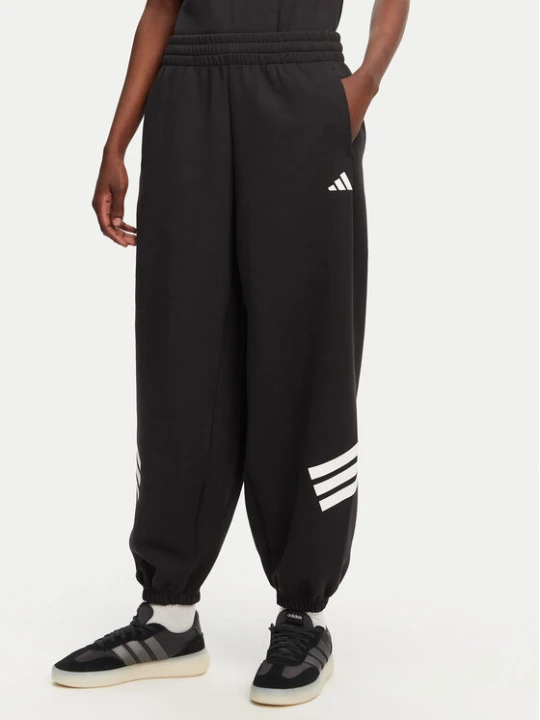 Zdjęcie produktu adidas Spodnie dresowe Future Icons 3-Stripes Parachute JE0141 Czarny Loose Fit