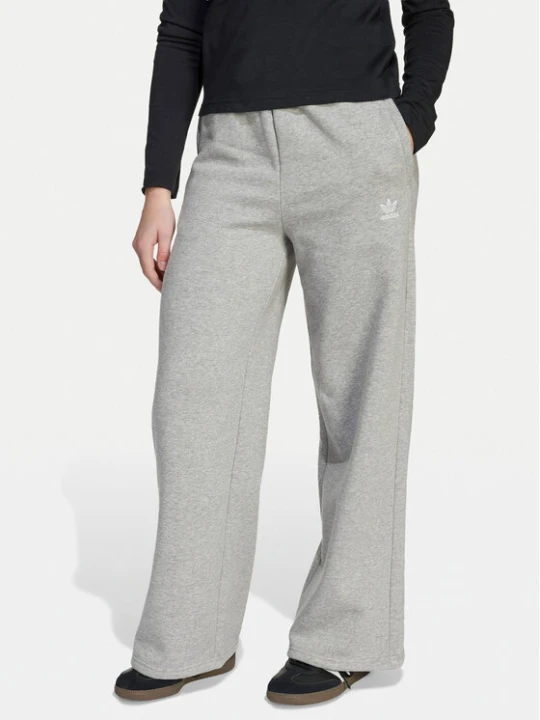 Zdjęcie produktu adidas Spodnie dresowe JX2781 Szary Wide Leg