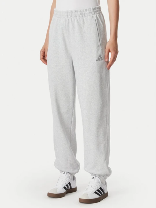 Zdjęcie produktu adidas Spodnie dresowe Kit Small Logo Regular Cuffed KU7941 Szary Regular Fit