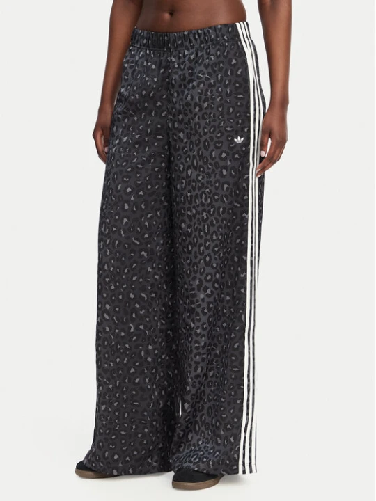Zdjęcie produktu adidas Spodnie dresowe Satin KA2667 Szary Wide Leg
