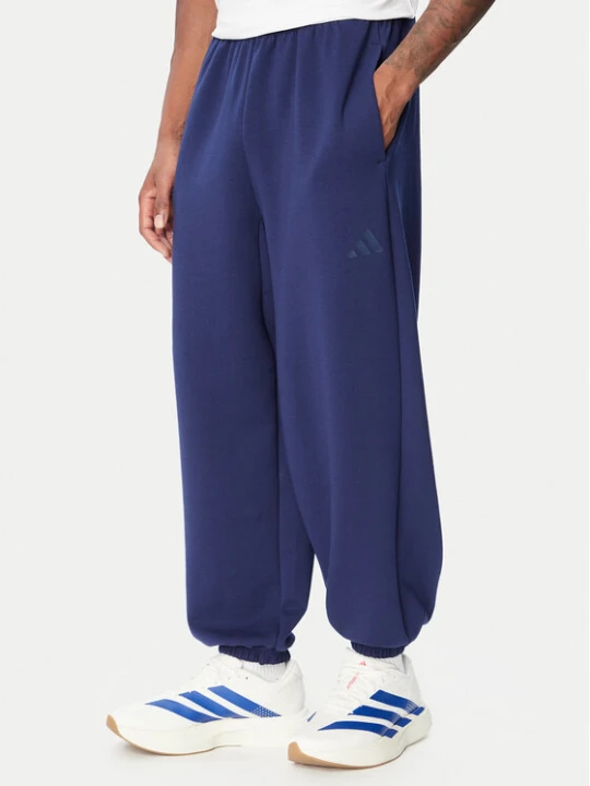 Zdjęcie produktu adidas Spodnie dresowe Soft Lux KS2775 Niebieski Loose Fit
