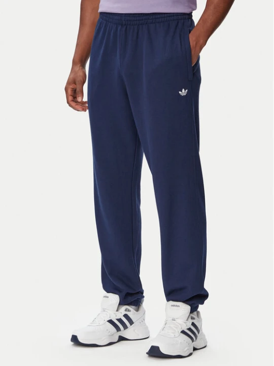 Zdjęcie produktu adidas Spodnie dresowe Trefoil Essentials French Terry KT2455 Granatowy Regular Fit