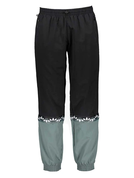 Zdjęcie produktu adidas Spodnie dresowe w kolorze czarno-zielonym rozmiar: XS