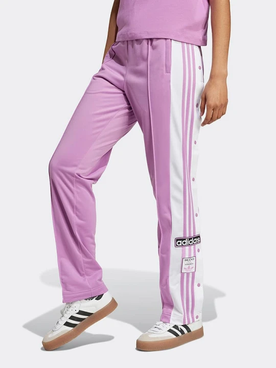 Zdjęcie produktu adidas Spodnie dresowe w kolorze jasnoróżowo-białym rozmiar: XXL