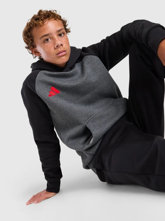 Zdjęcie produktu adidas Bluza Z Kapturem Tiro Fleechy szary