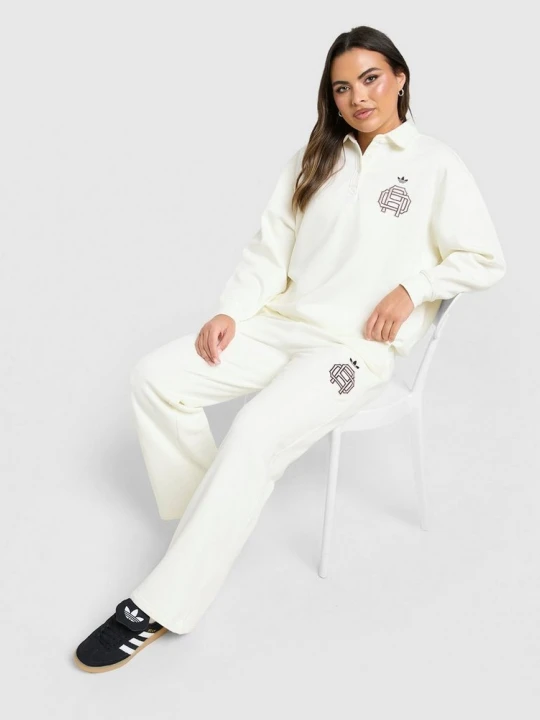 Zdjęcie produktu adidas Spodnie Wide Leg Jogger biały