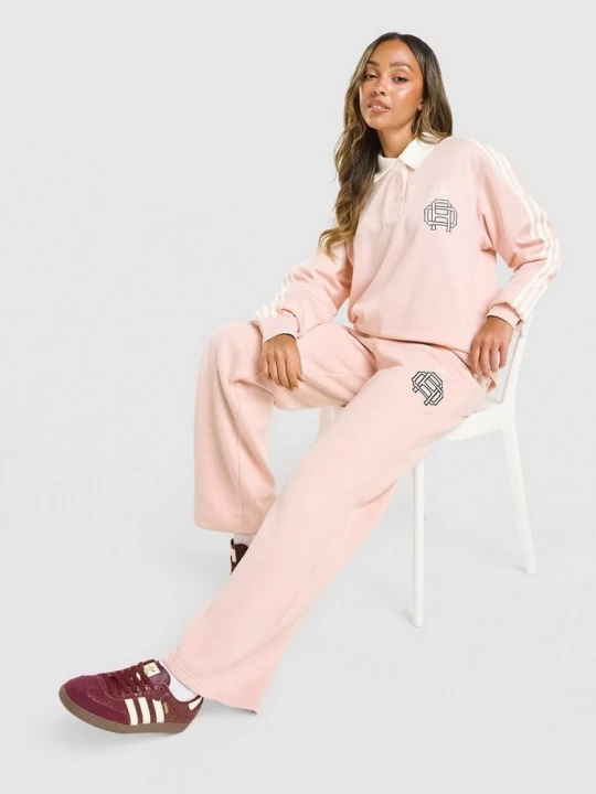 Zdjęcie produktu adidas Spodnie Wide Leg Jogger różowy