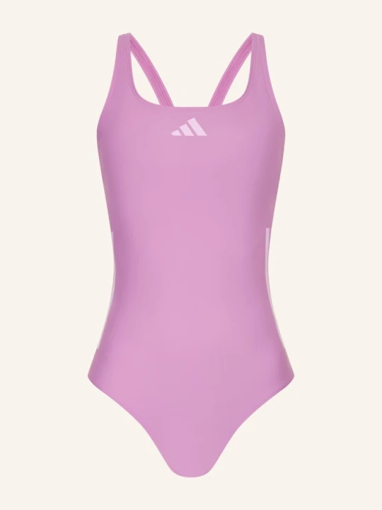 Zdjęcie produktu Adidas Strój Kąpielowy 3-Paski lila JASNOFIOLETOWY