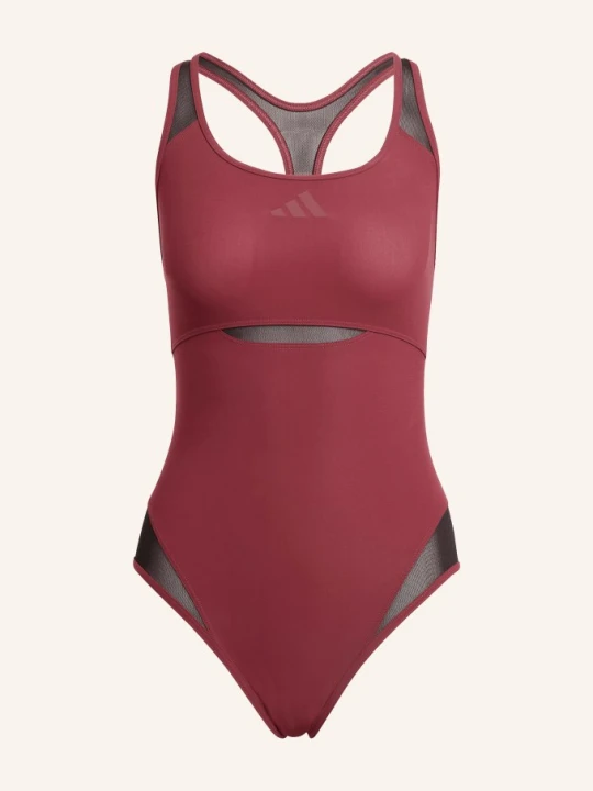 Zdjęcie produktu Adidas Strój Kąpielowy Lanelux Mesh Z Wycięciami rot beżowy