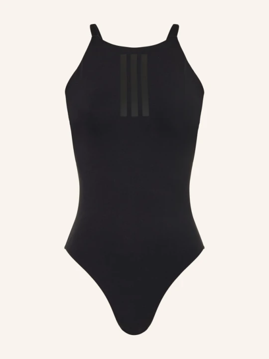 Zdjęcie produktu Adidas Strój Kąpielowy Z Wysokim Dekoltem 3-Streifen schwarz CZARNY