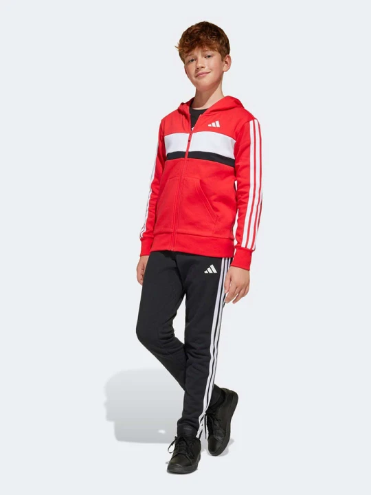 Zdjęcie produktu adidas Strój sportowy w kolorze czerwono-czarnym rozmiar: 152