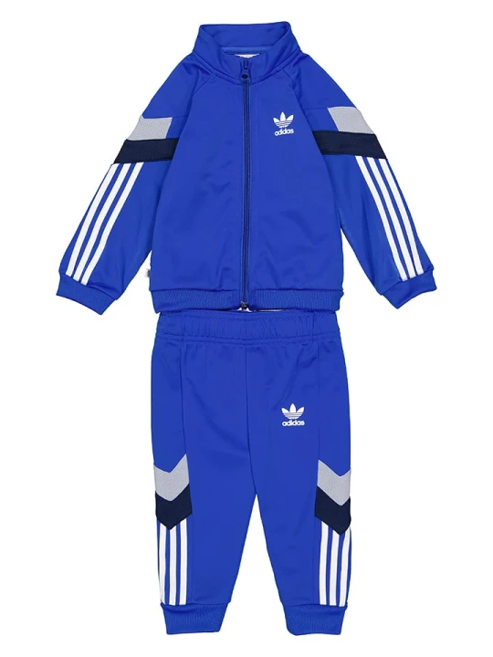 Zdjęcie produktu adidas Strój sportowy w kolorze niebieskim rozmiar: 74